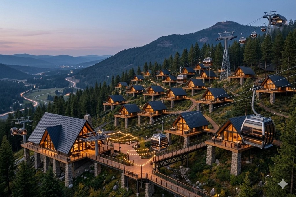 Mountain location view of Stay in Heaven in Chamman Kot